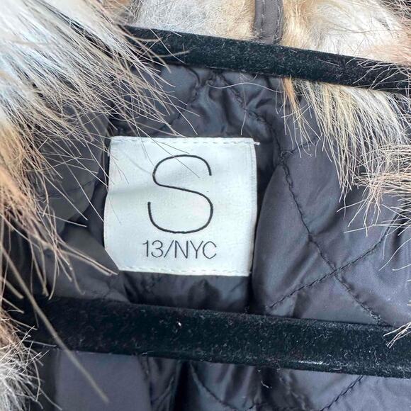 Urban Outfitters S13 NYC Military Moss Trapper Fur Hood Jacket Green Size Medium - Picture 10 of 11